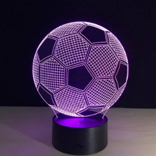 3D Visual LED Night Light - Touch & Remote Control Eagle