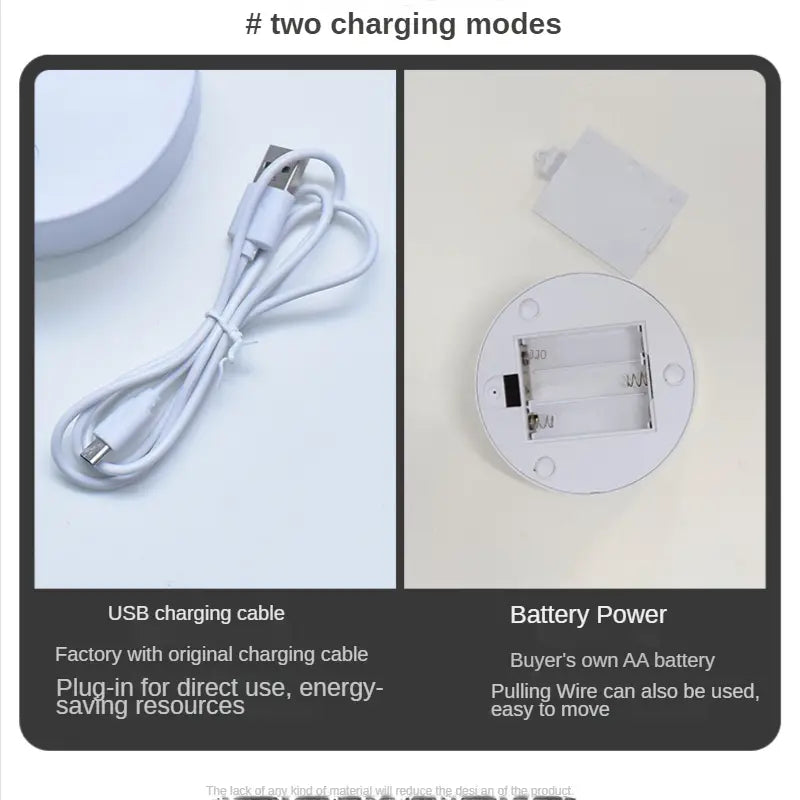 RGB LED Sandscape Table Lamp with Moving Sand Art